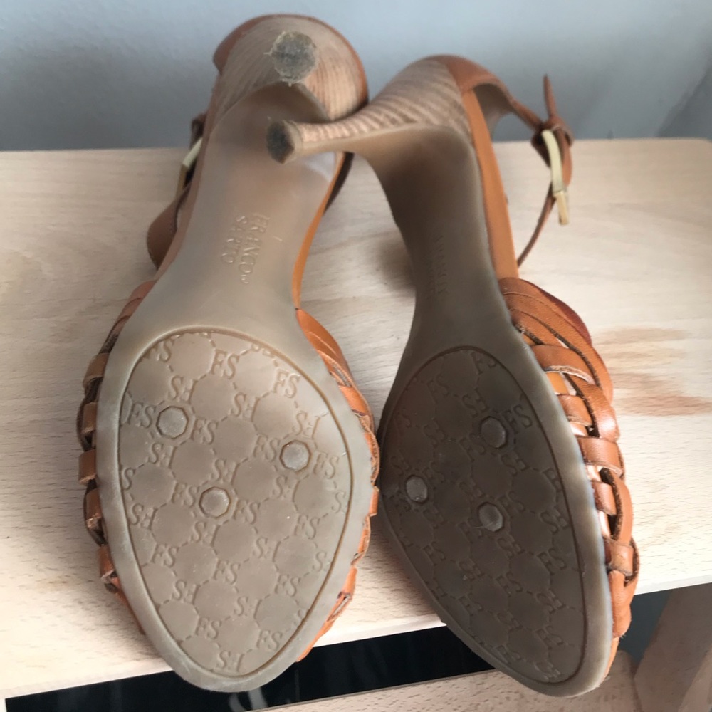 Franco Sarto weaved leather heels - Picture 7 of 8